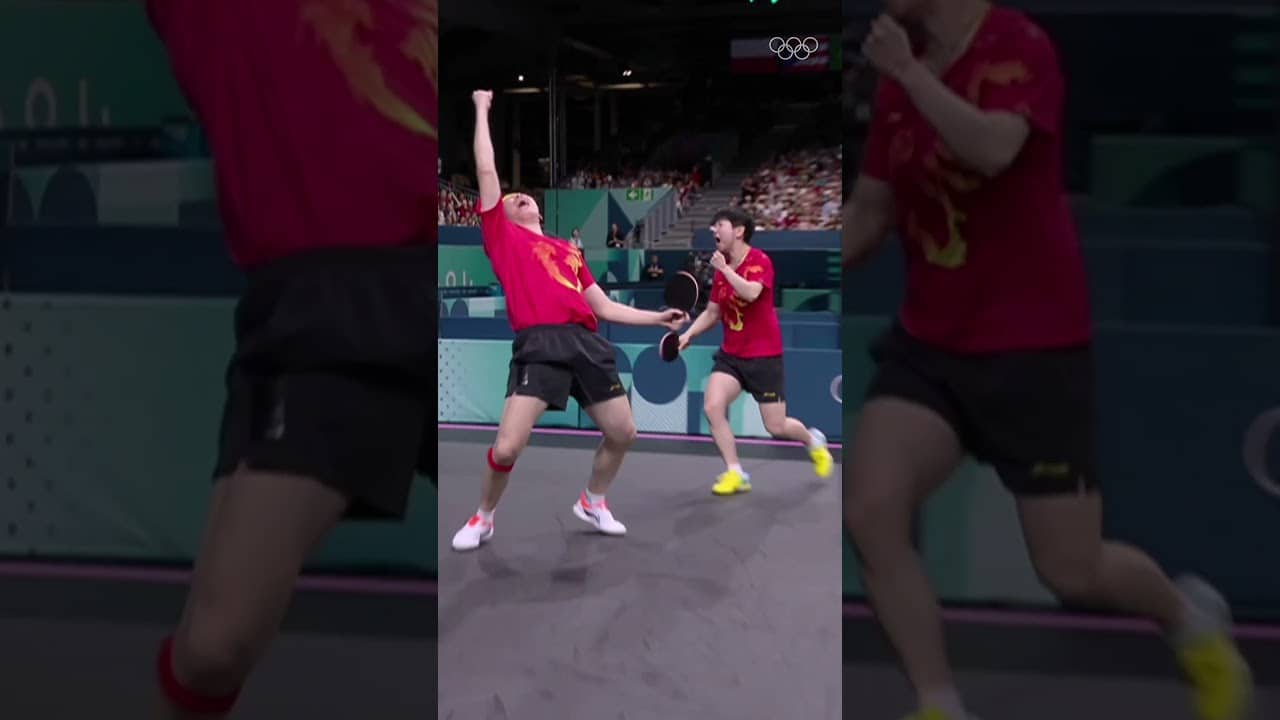 Blink and you'll miss it! 🏓 #WorldTableTennisDay