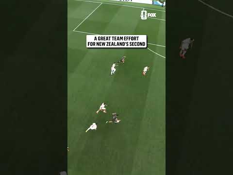 This was a beautiful team goal by New Zealand 🇳🇿