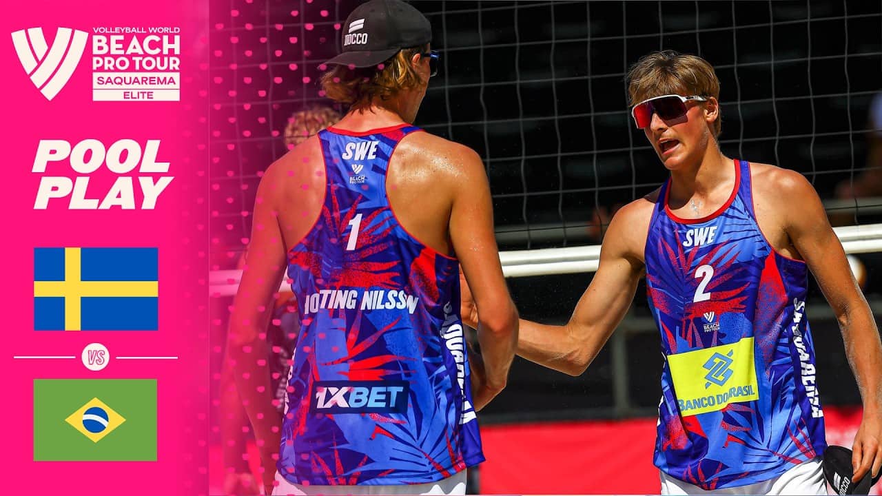 Hölting Nilsson/Andersson vs. Jonathan/Guto - Pool Play Highlights | Saquarema 2026 #BeachProTour