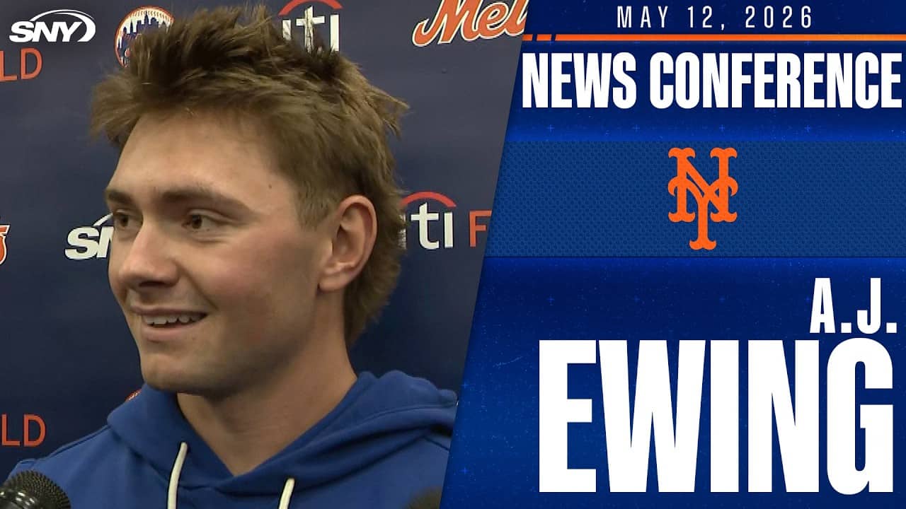 A.J. Ewing calls being promoted by the Mets a 'dream come true'