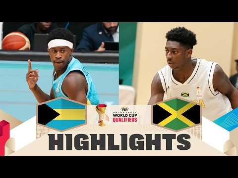 Bahamas 🇧🇸 v Jamaica 🇯🇲 | Highlights | FIBA Basketball World Cup 2027 Americas Qualifiers