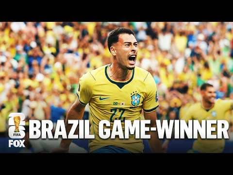 Brazil Win It At The DEATH 🚨 Gabriel Martinelli Sends Brazil To Round of 32 With Stoppage-Time Goal