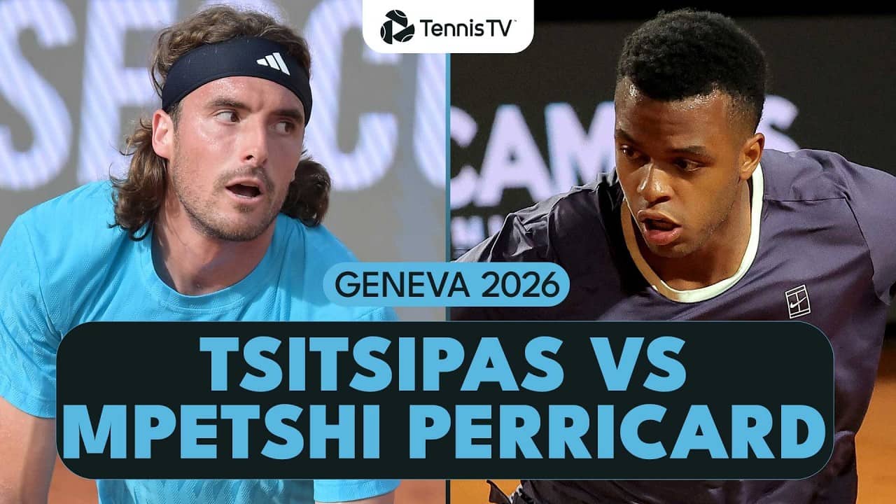 Stefanos Tsitsipas vs Giovanni Mpetshi Perricard Highlights (ft Dramatic Tiebreak!) | Geneva 2026