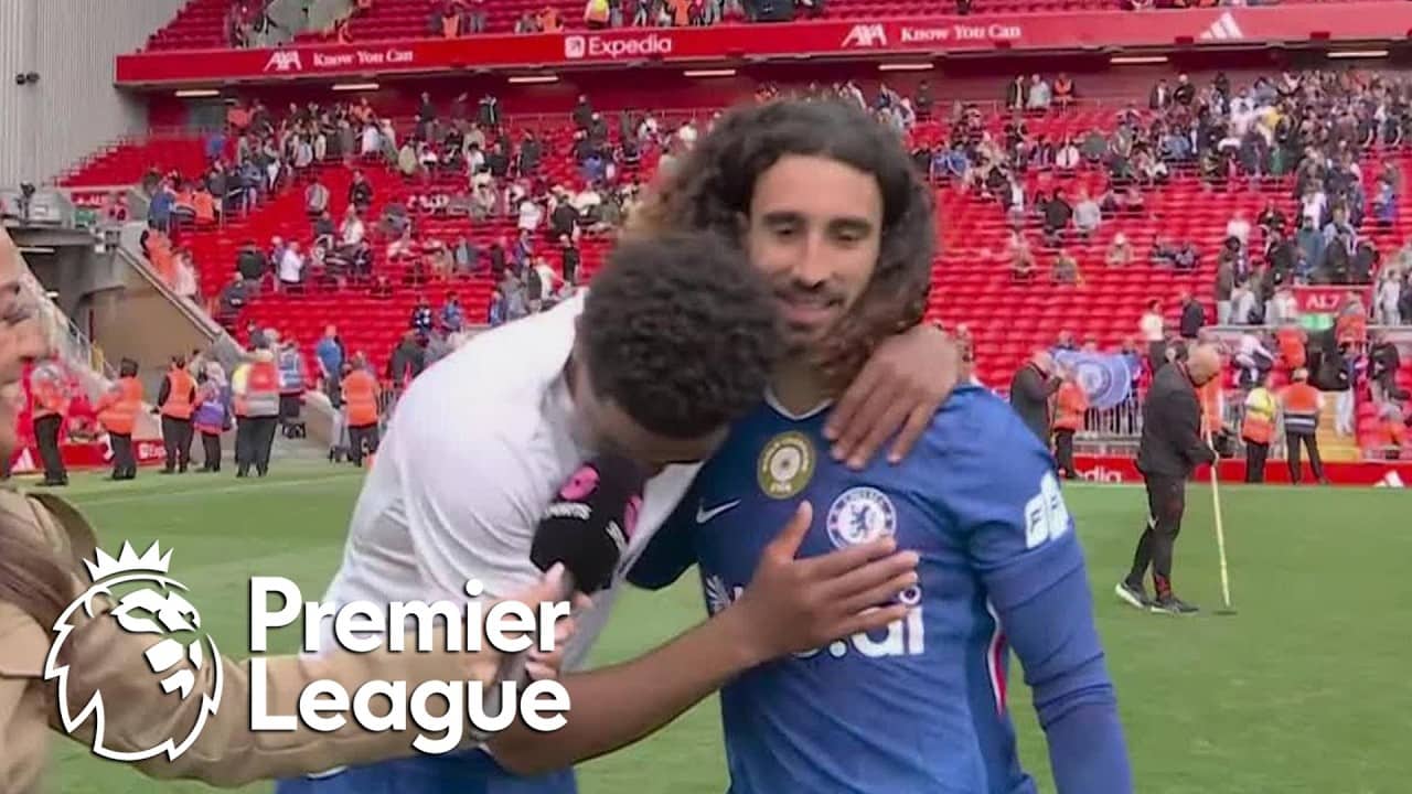 Wesley Fofana and Marc Cucurella on Chelsea's away draw v. Liverpool | Premier League | NBC Sports