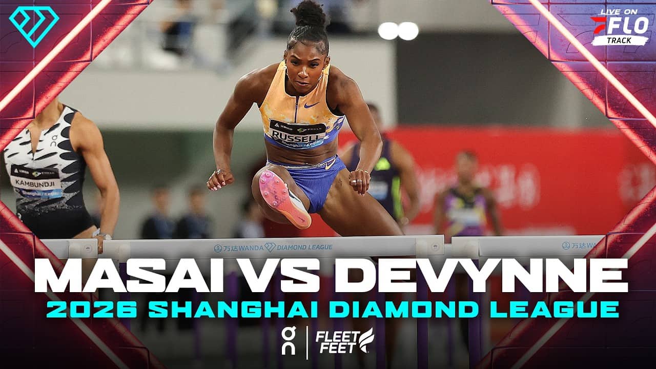 Masai Russell and Devynne Charlton Battle In Diamond League 100mH Season Opener | Race Video
