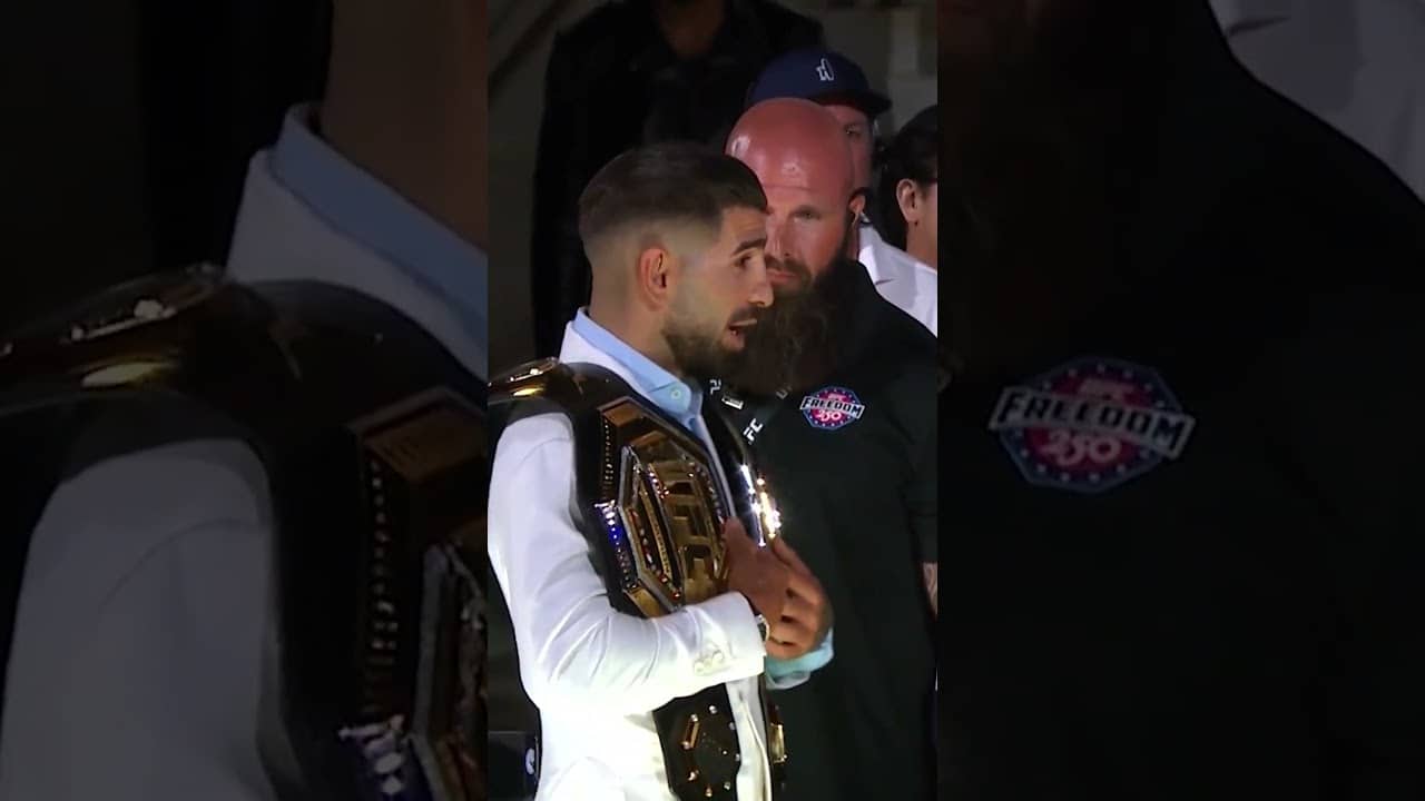 That's close enough boy! #ufcwhitehouse
