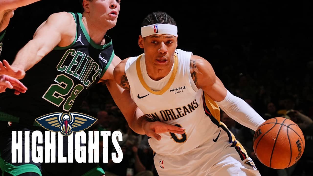 Jeremiah Fears Highlights vs. Boston Celtics 4/10/26