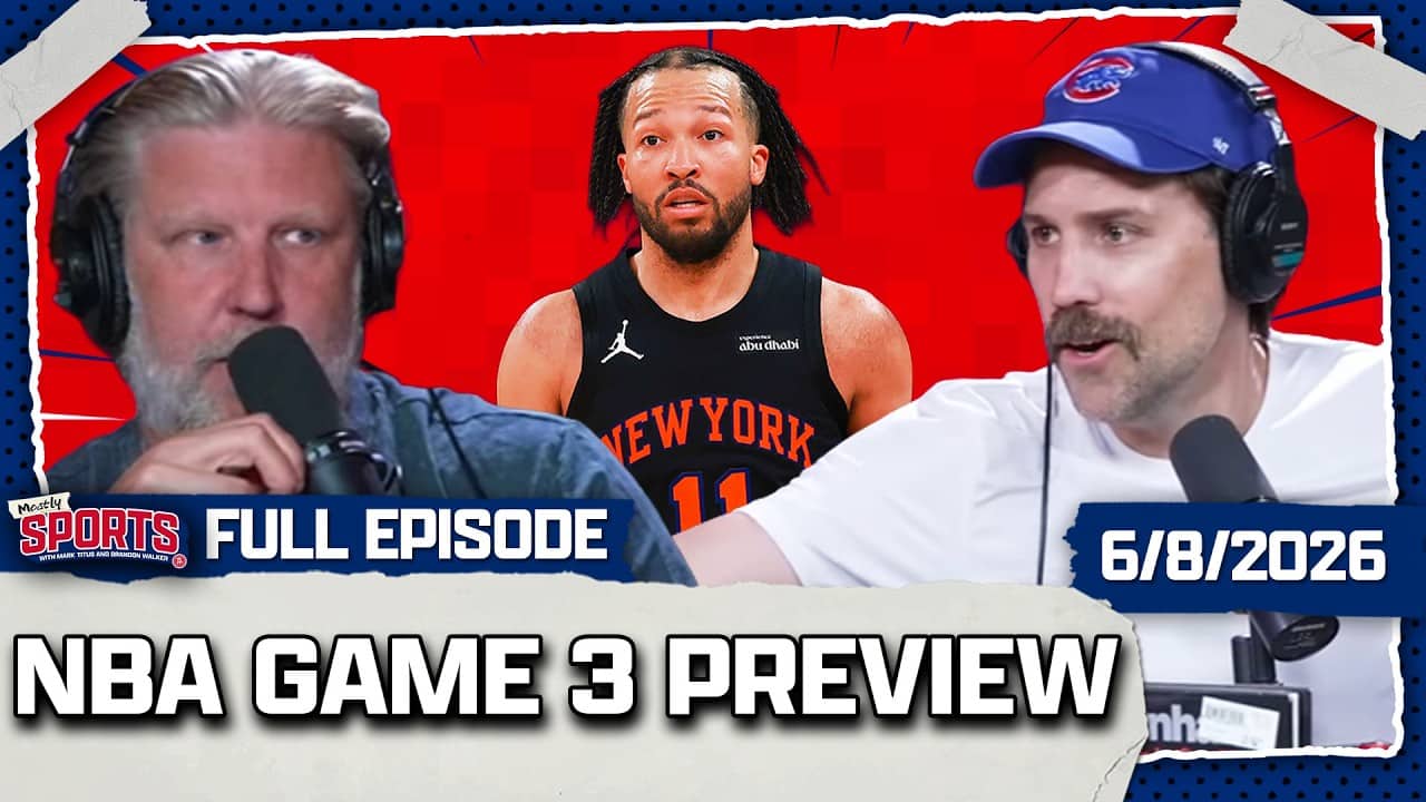 Knicks/Spurs Game 3 Preview + This Stanley Cup Is Cinema | Mostly Sports EP 663 | 6.8.26