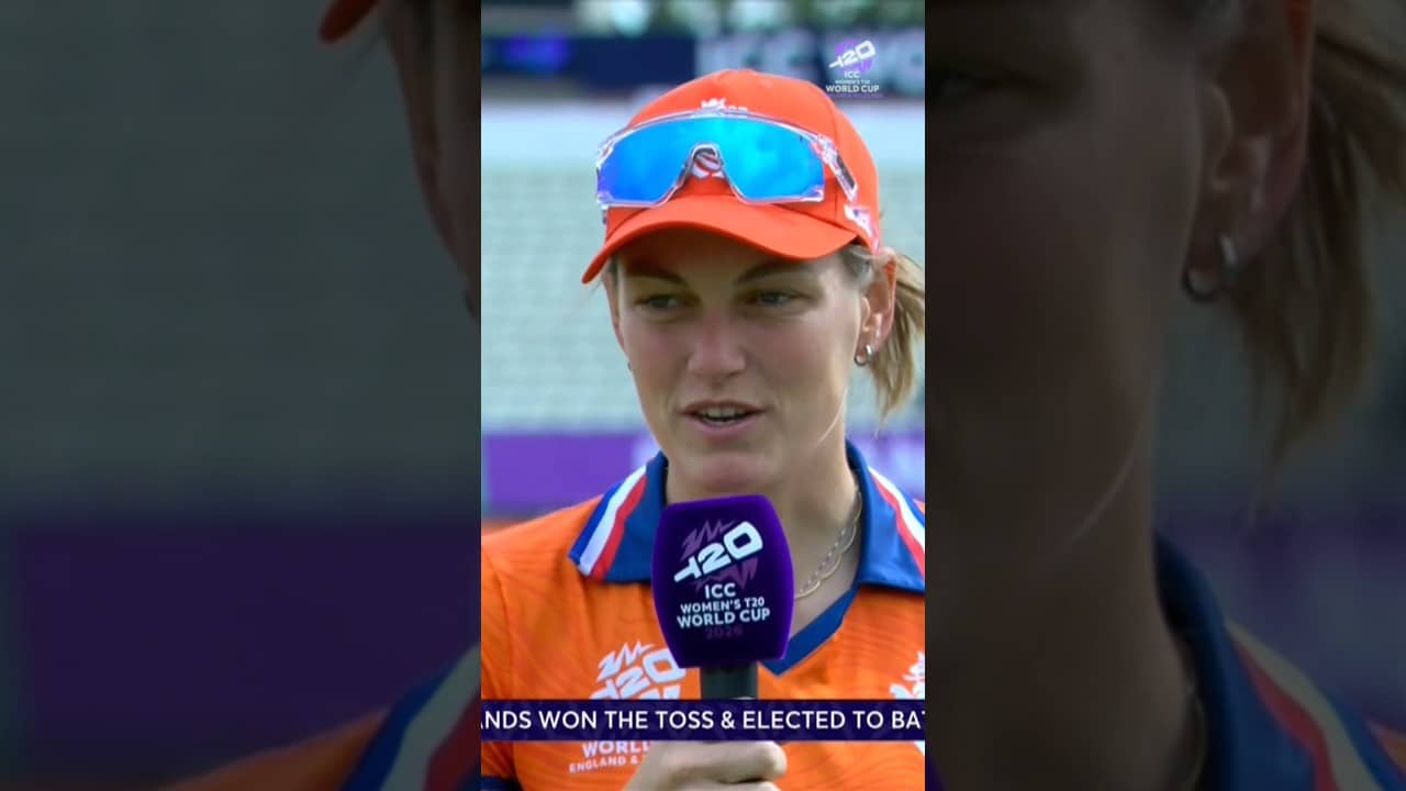 The Netherlands opt to bat first in their #T20WorldCup opener 🏏
