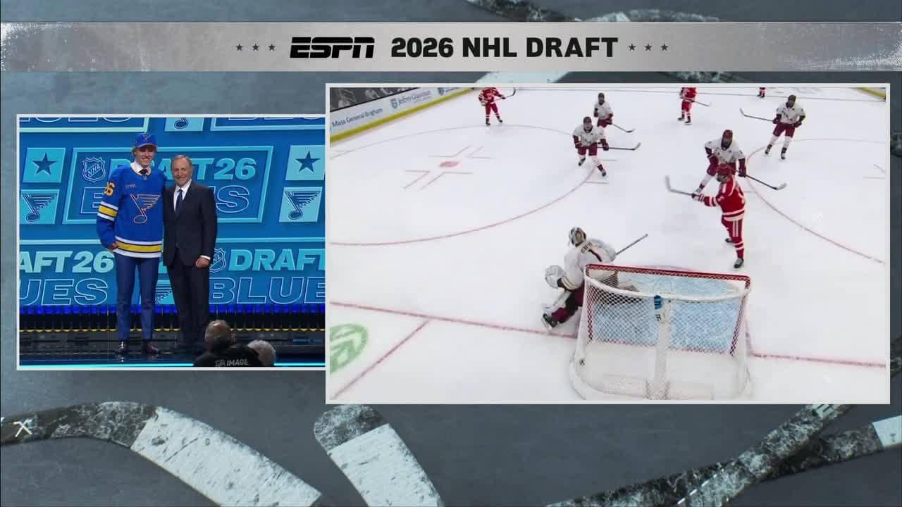 Blues pick Tynan Lawrence at No. 11 overall