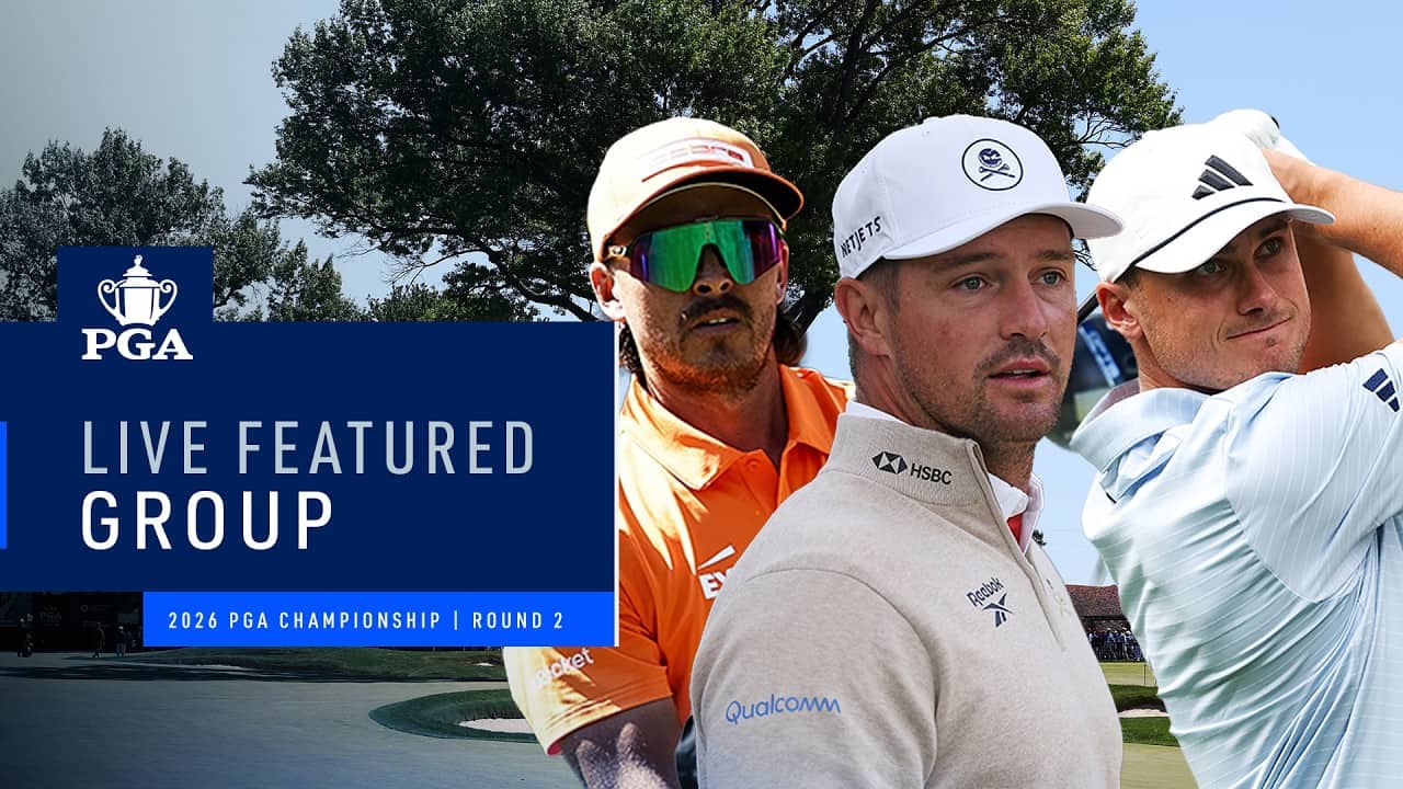 DeChambeau, Åberg, Fowler | Featured Group 2 PM | Round 2 | 2026 PGA Championship