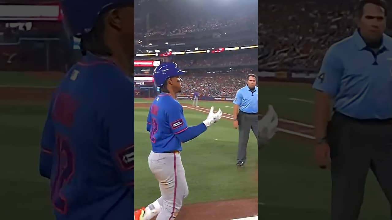 Francisco Lindor crushes a 408-foot blast 🚀 #mlb #mets #baseball #sports #highlights #homerun