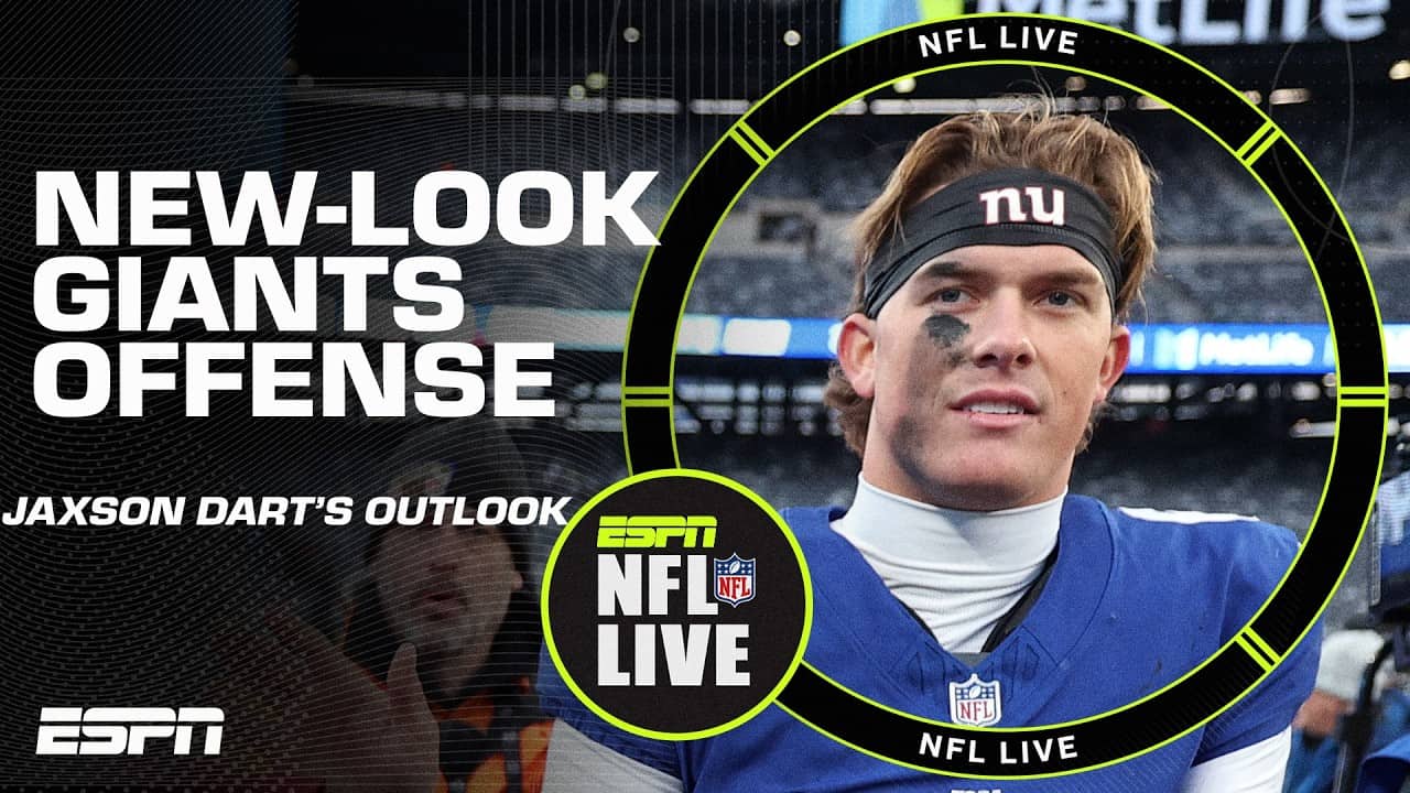 Welcome to New York, John Harbaugh 😬 The Giants' trade requests, injuries & new offense 🏈 | NFL Live