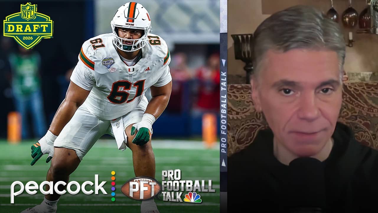 Francis Mauigoa heads to Giants to help protect Jaxson Dart | Pro Football Talk | NFL on NBC