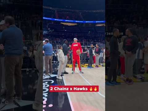 It’s an ATL thang ✌️✌️ #nba #atlantahawks #2chainz