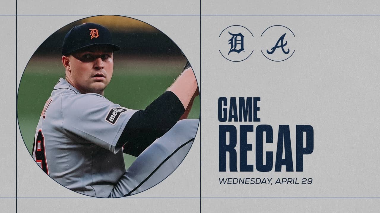 Tigers vs. Braves Highlights | 4/29/26