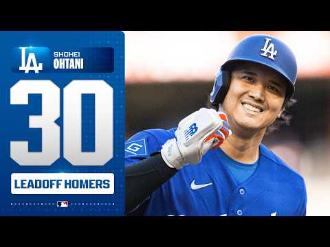 ALL 30 LEADOFF HOME RUNS for Shohei Ohtani in his MLB career! 😲 | MLB Highlights