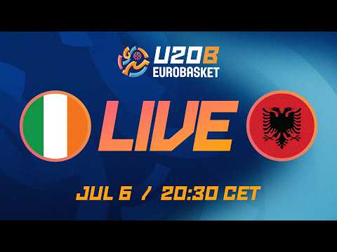LIVE - Ireland v Albania | FIBA U20 Women's EuroBasket 2026 Division B | Group Phase