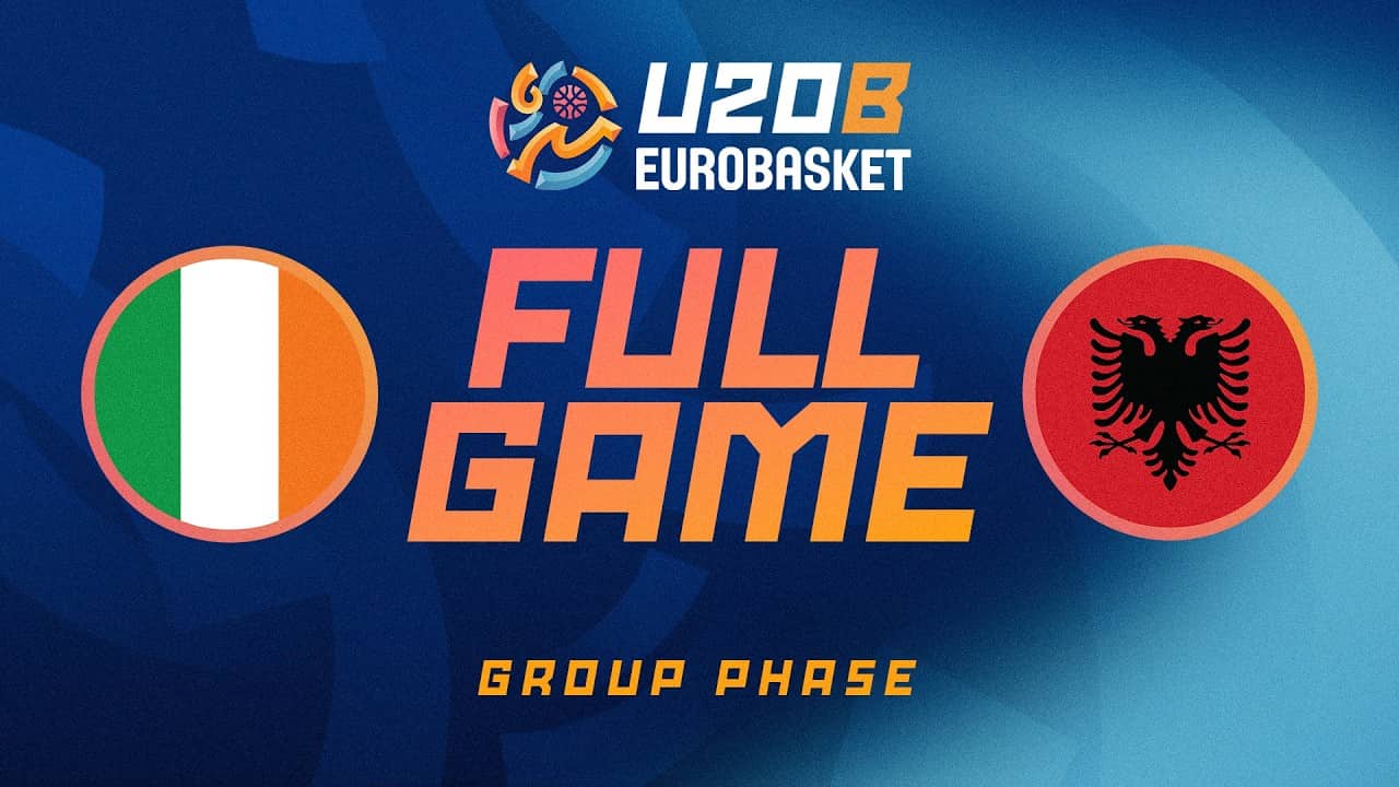 Group Phase | Ireland v Albania | Full Basketball Game | FIBA U20 Women's EuroBasket 2026 Division B