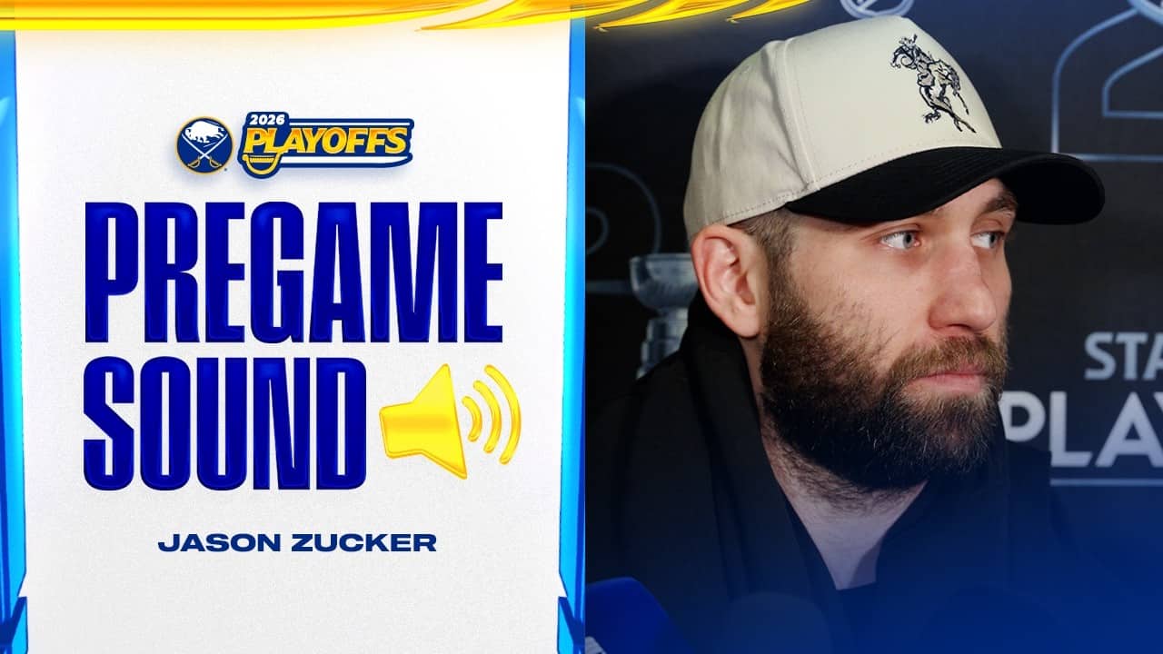 "Learn From It" | Jason Zucker Going Into Game 4 After Back-To-Back Losses | Buffalo Sabres Playoffs