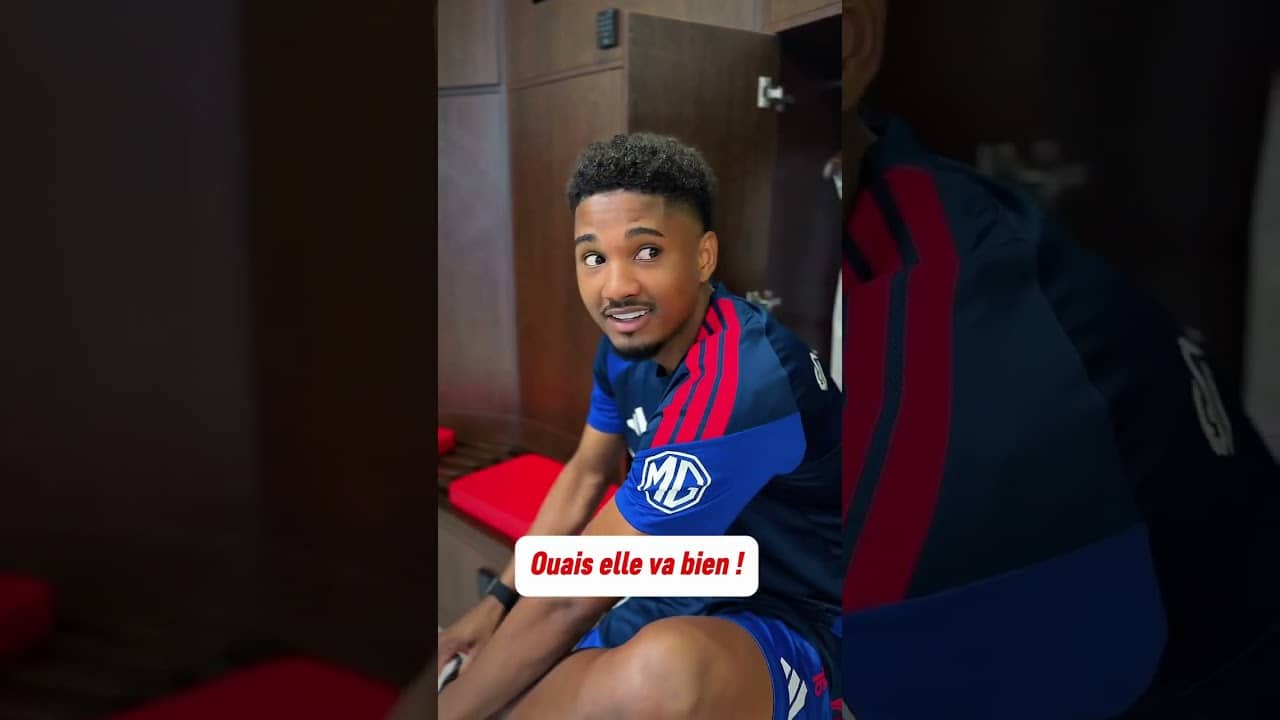 👀 On vous emmène dans les coulisses des retrouvailles… #ol #football #ligue1 #olympiquelyonnais