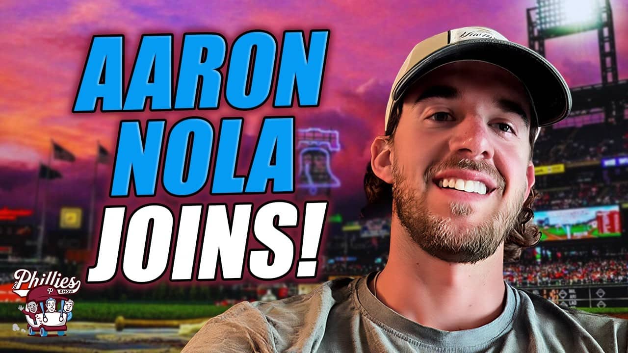 Aaron Nola talks fastballs, J.T. Realmuto, Andrew Painter and more!