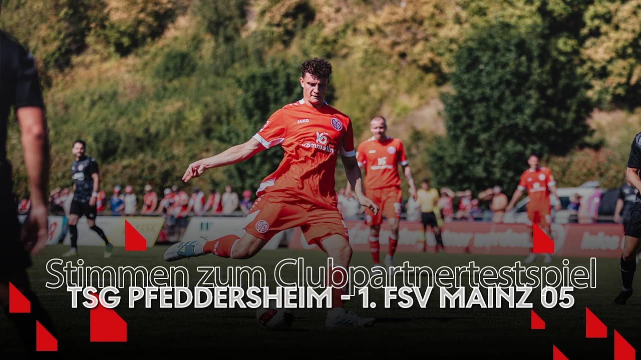 Stimmen zum Clubpartnertestspiel gegen die TSG Pfeddersheim
