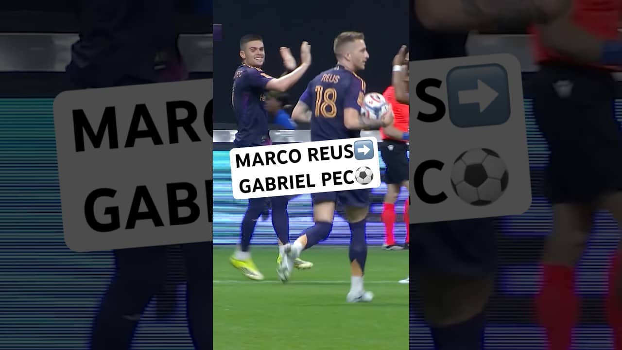 Gabriel Pec smashes home the ball from Marco Reus!⚽️🇧🇷