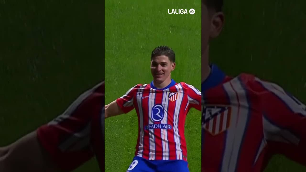 Julián Alvarez's goal 🆚 Athletic Club (📆 24/25)