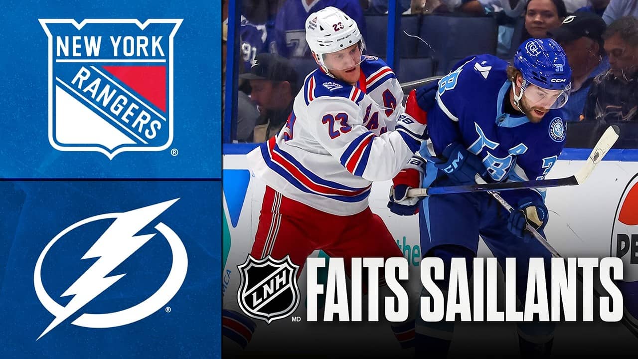 Rangers vs Lightning 15/04/26 | Faits saillants