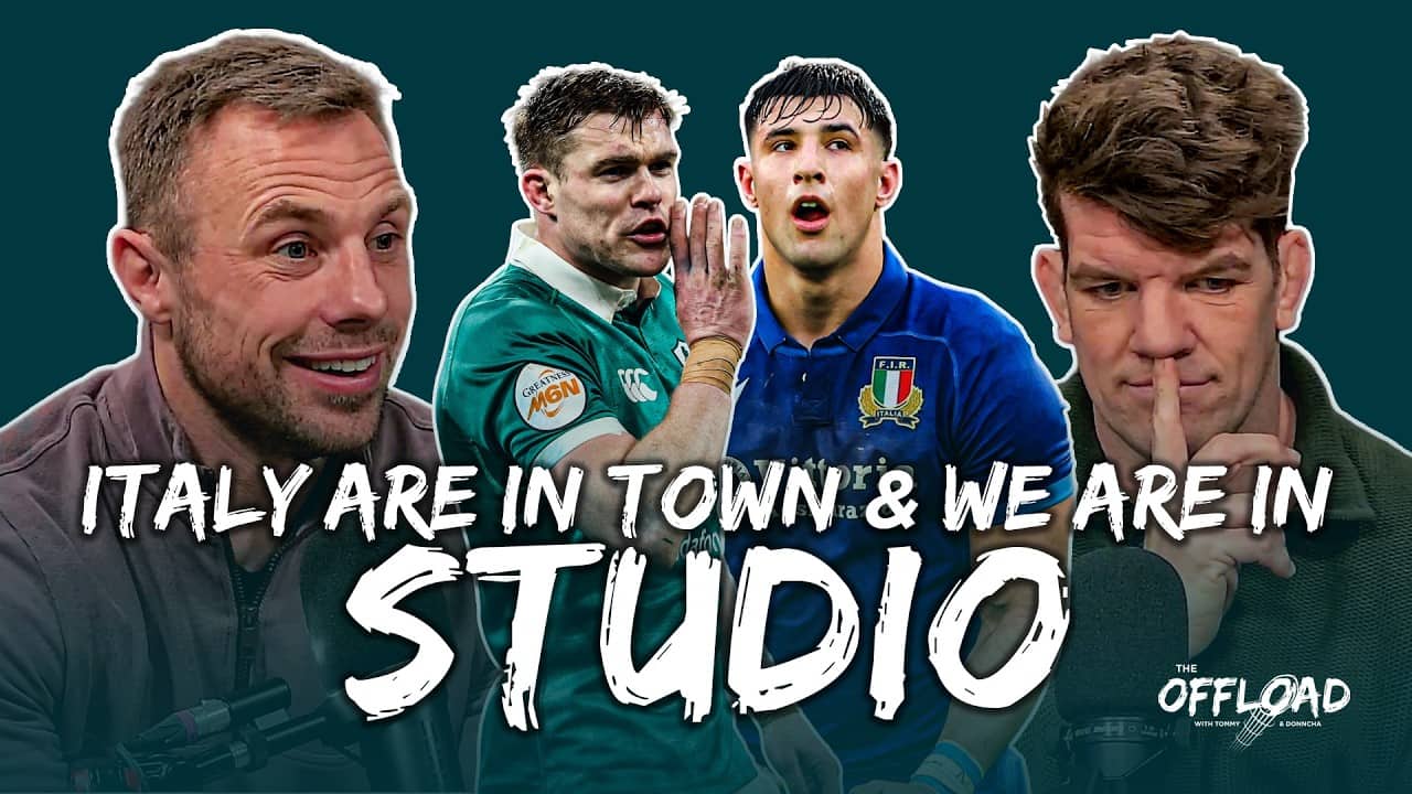We’re live in studio, Italy are in town & more | The Offload EP71