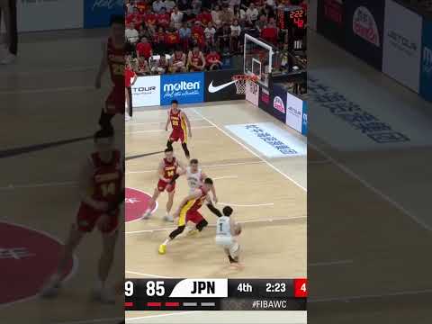 Takumi Saito is 5'8" (1.72cm) of pure talent 🔥 #FIBAWC