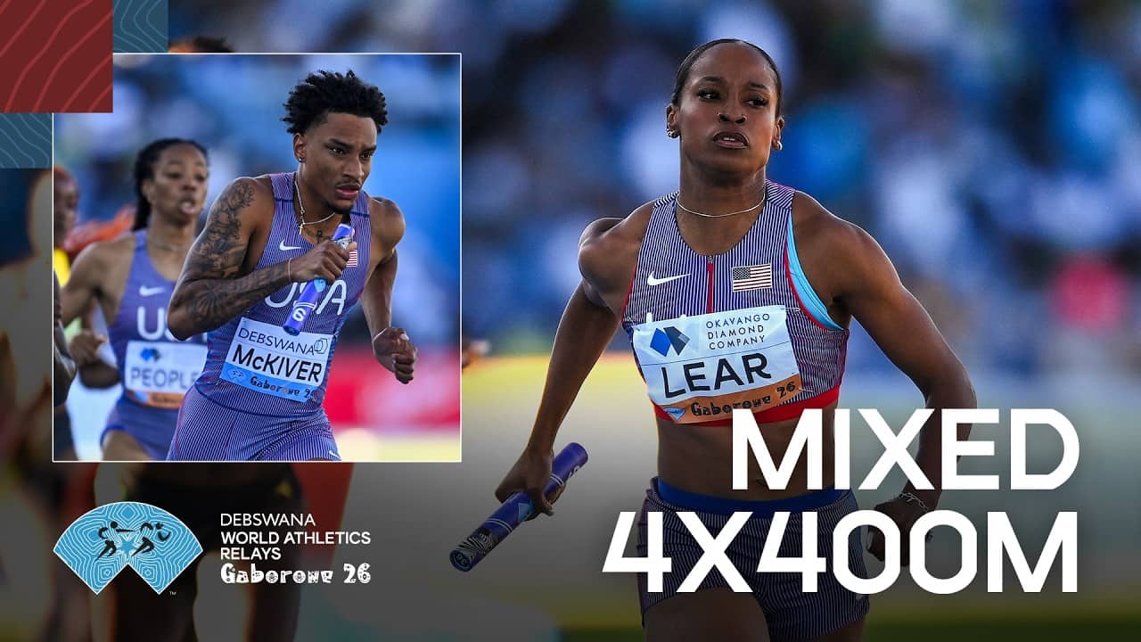 Full Mixed 4x400m Heats & Final | World Athletics Relays Gaborone 26