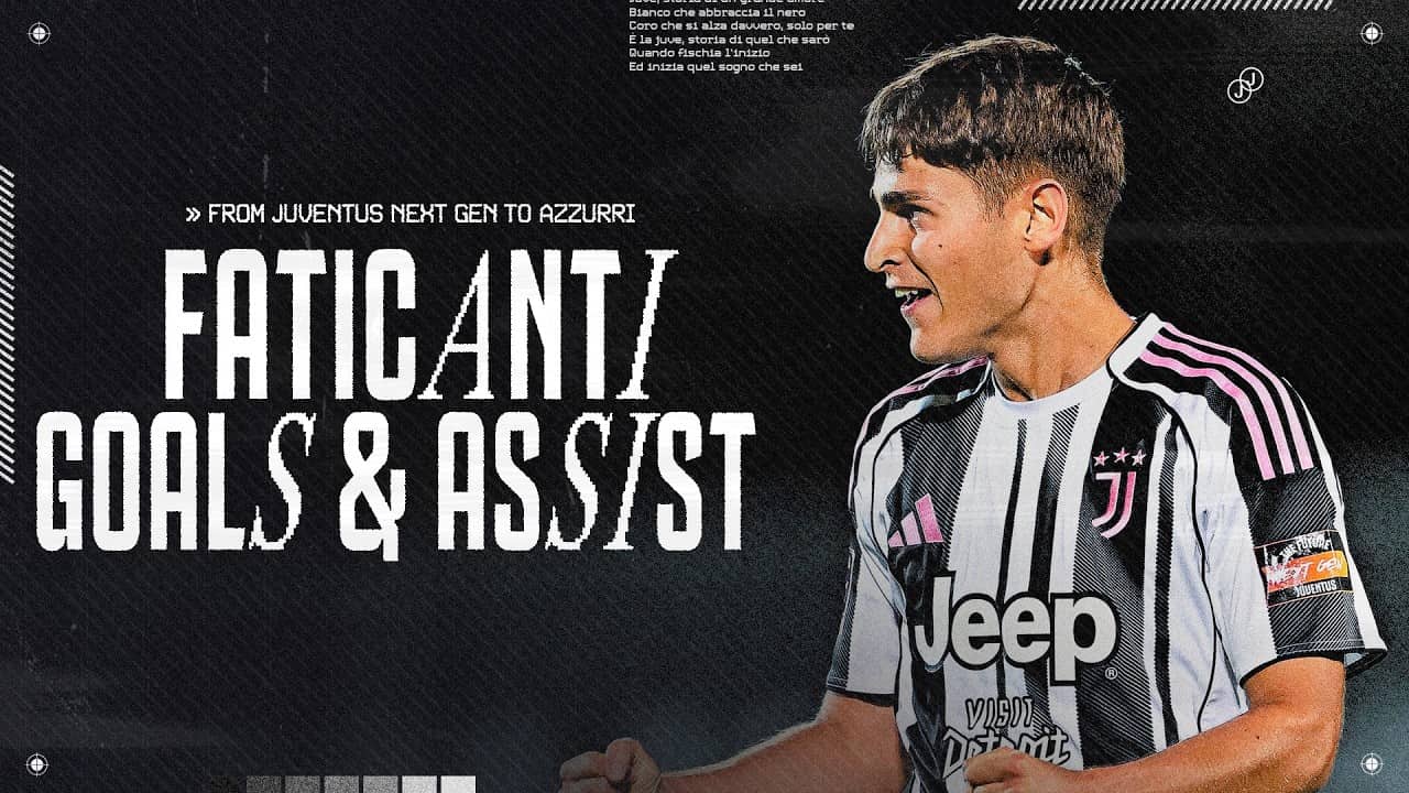 From Juventus Next Gen to Azzurri: FATICANTI all Goals & Assist 🤍🖤