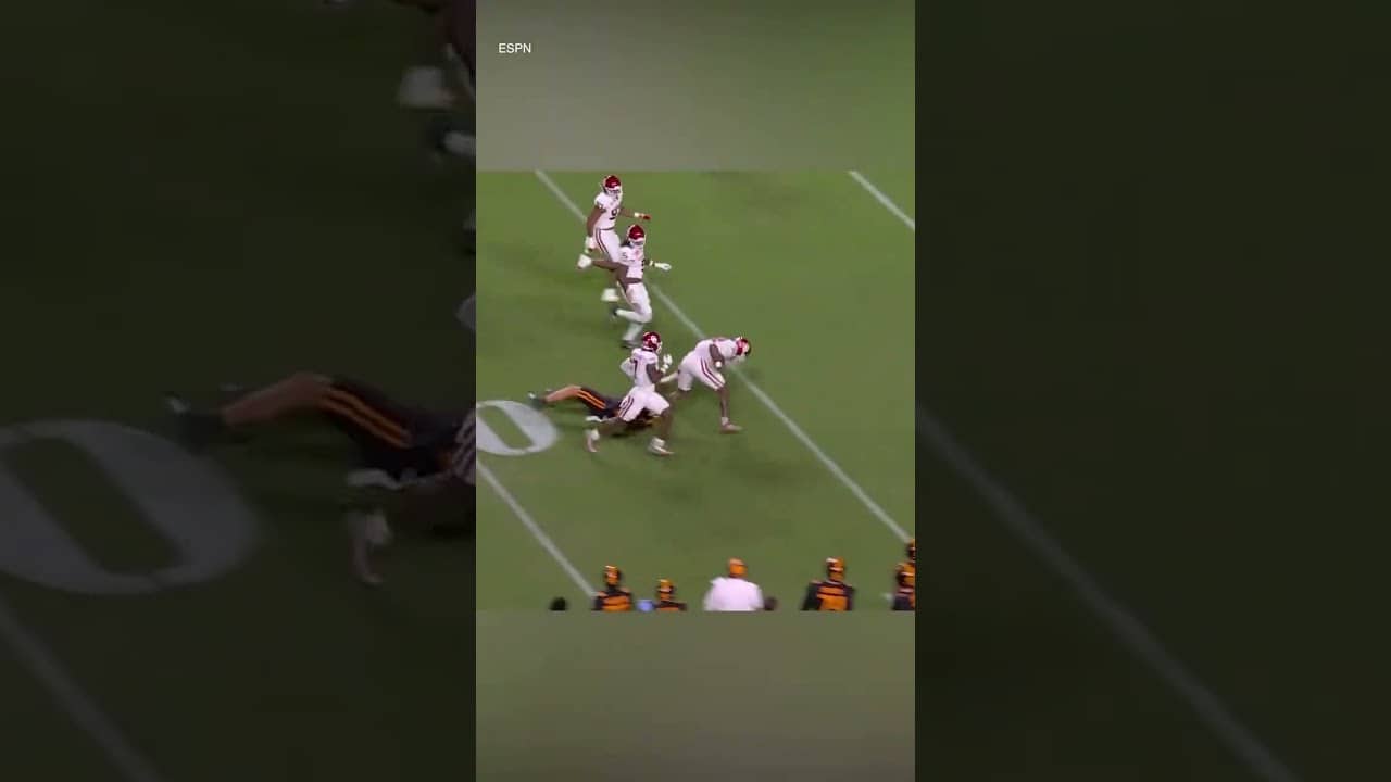 R Mason Thomas was not going to be denied. #cfb