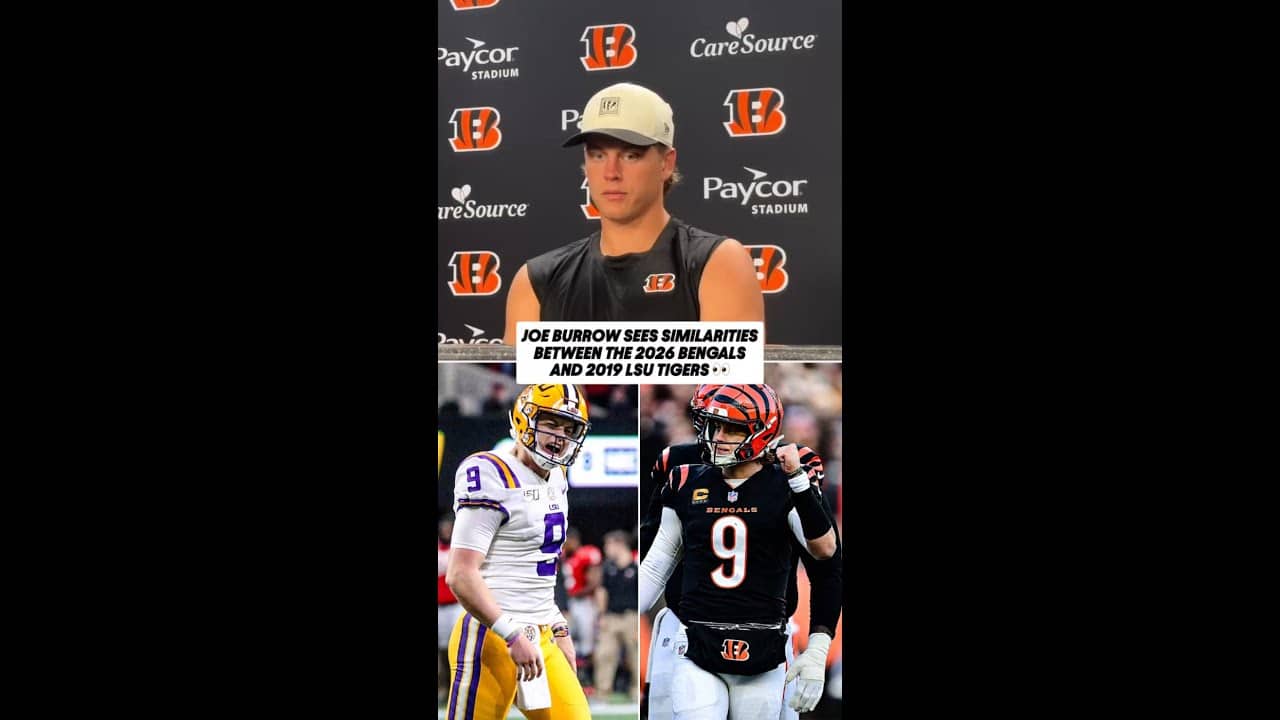 Joe Burrow is getting 2019 LSU vibes from this Bengals team 👀