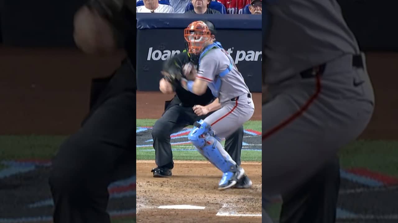 Daniel Susac catches Esteury Ruiz stealing 🎯