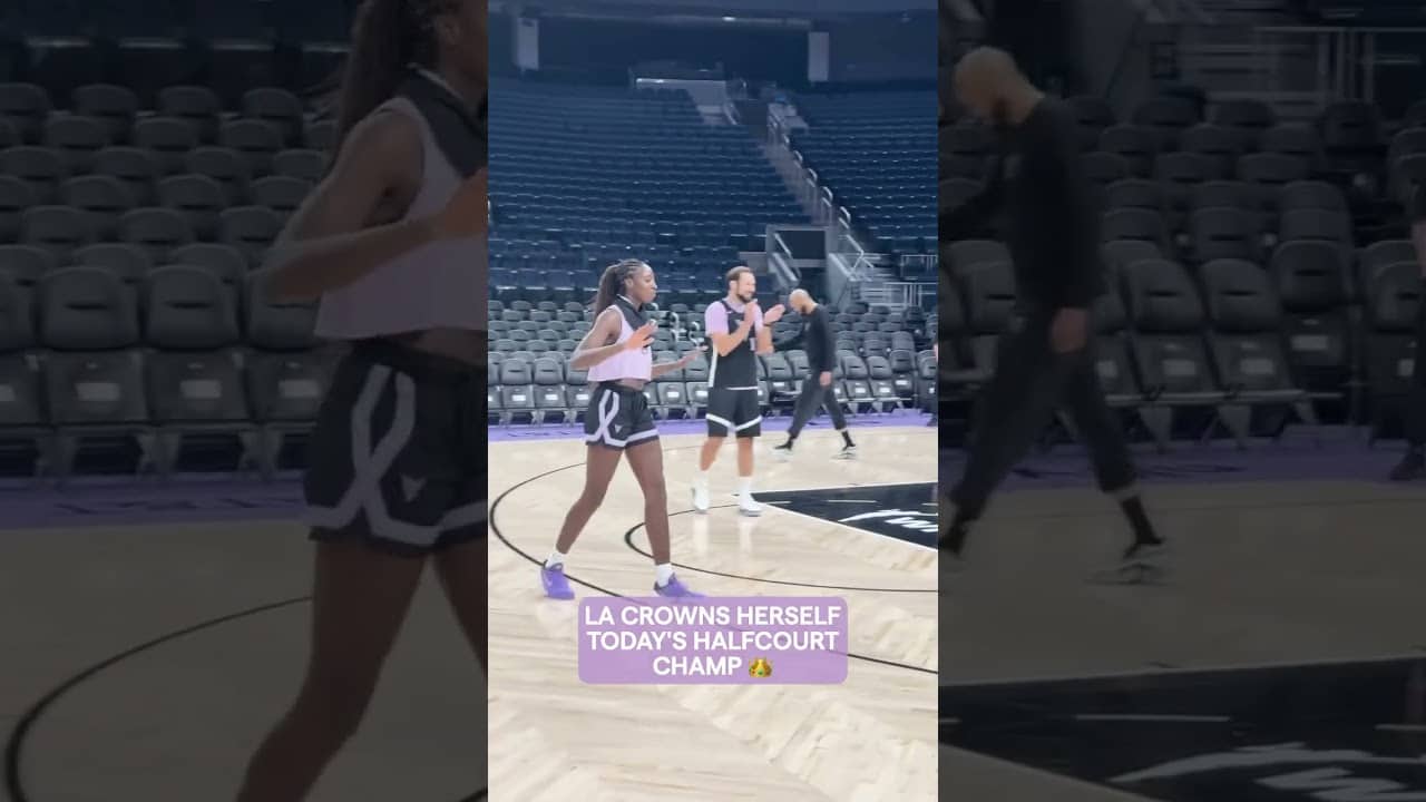 Laeticia Amihere's Shooting Got an Upgrade! 🔓⬆️🔥 #wnba #goldenstatevalkyries #shorts