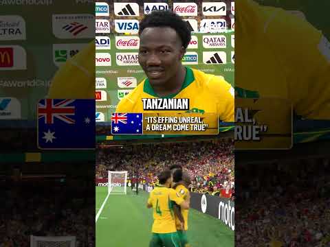 Nestory Irankunda on becoming the youngest player to score for Australia at a FIFA World Cup