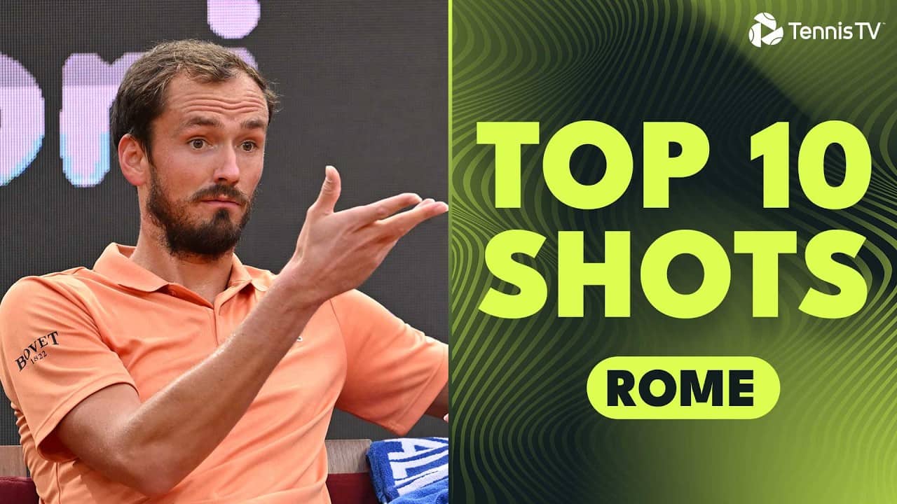 THREE Crazy Round The Net Winners 😯: Top 10 Shots From Rome 2026!