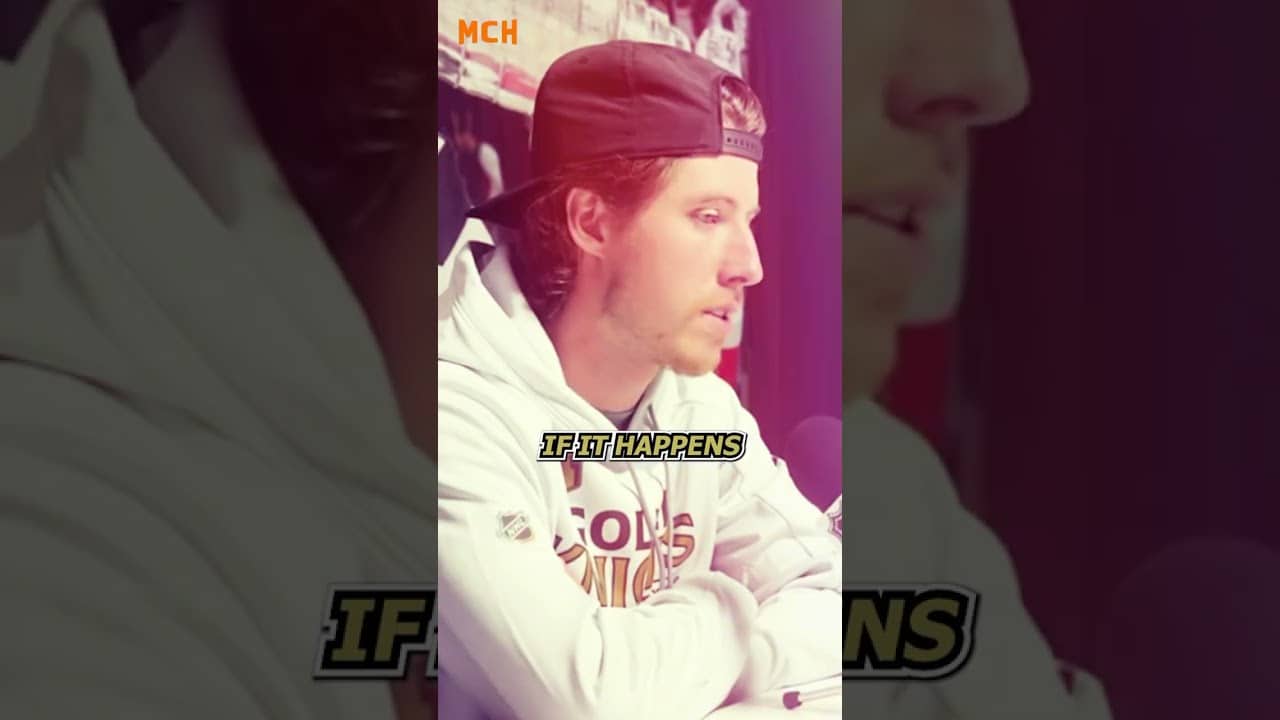 Mitch Marner's Response to Dark Times question