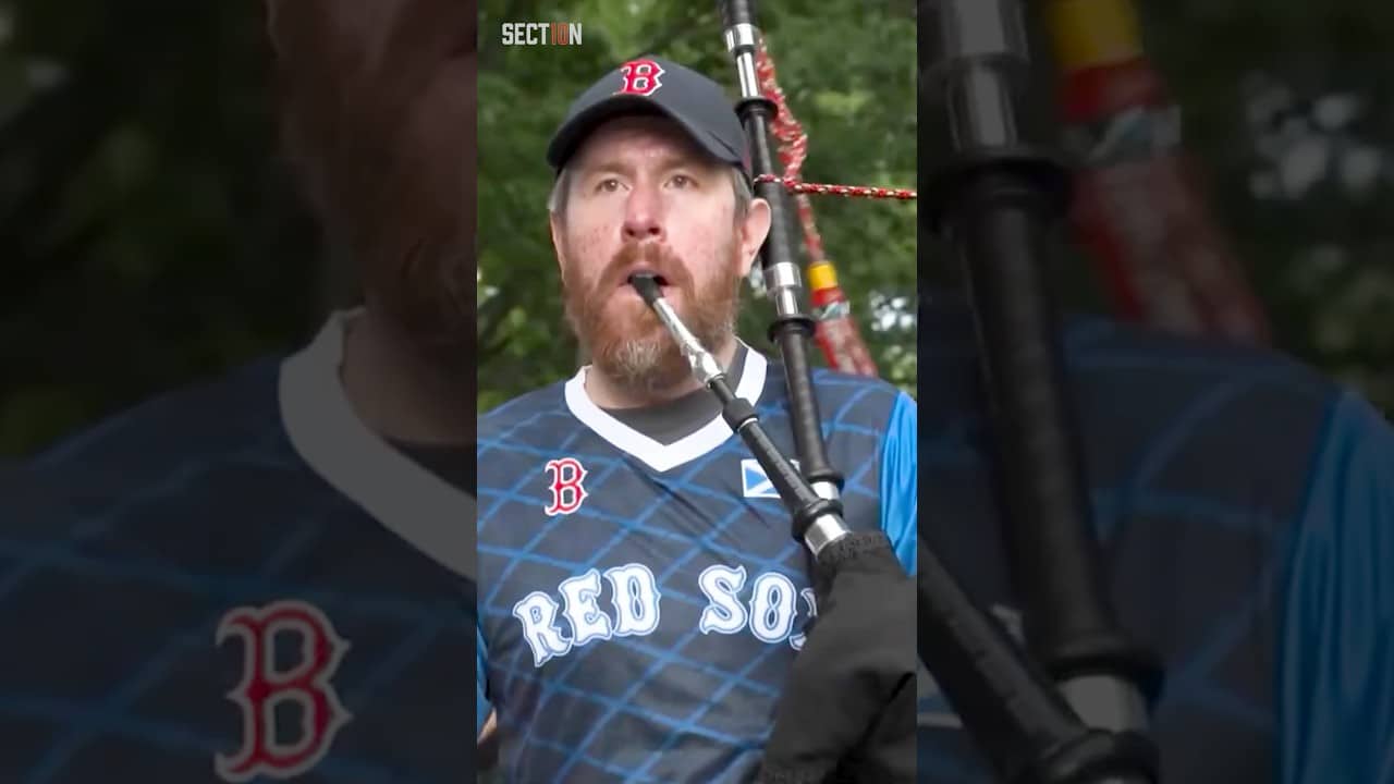 The Tartan Army brought unmatched energy to Fenway Park 🗣️