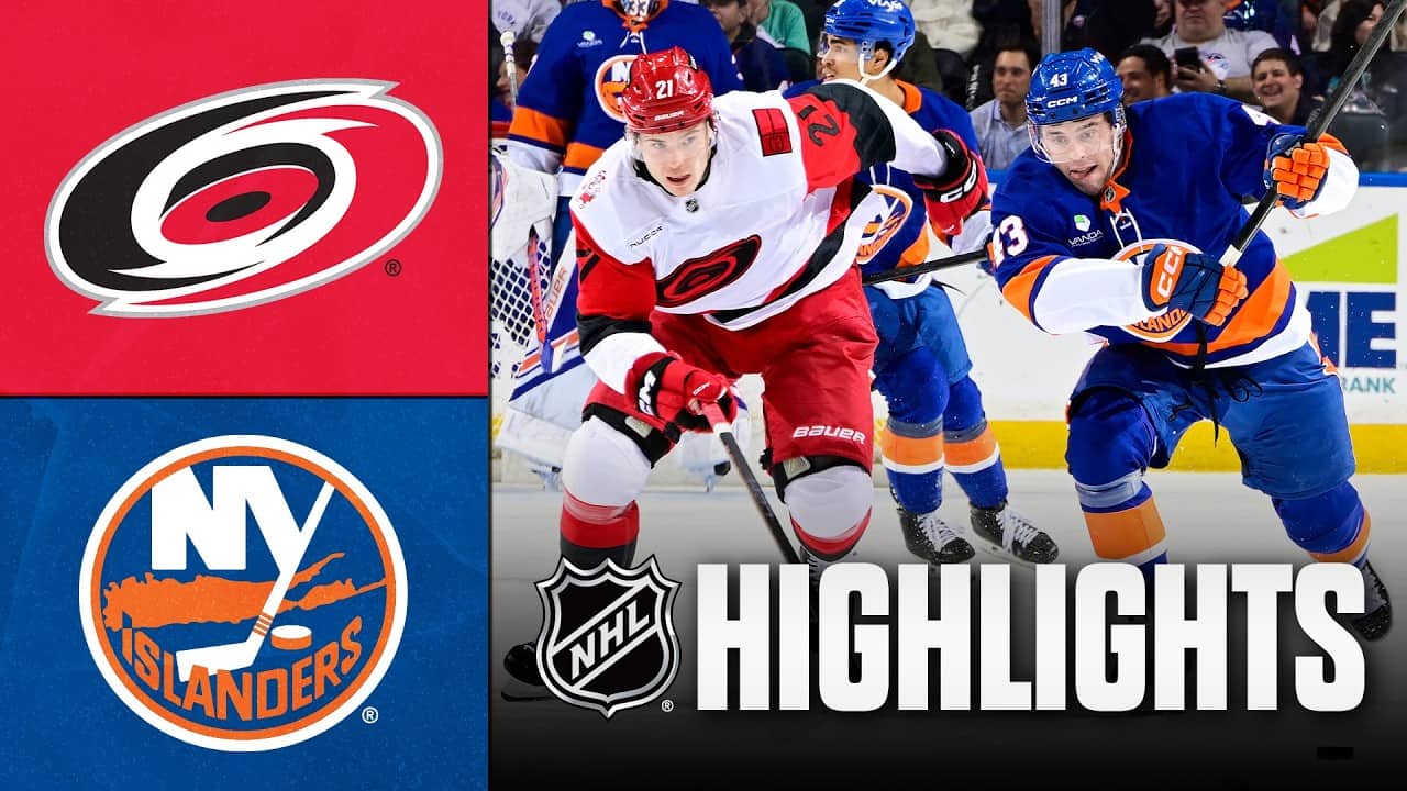 Hurricanes vs. Islanders | NHL Highlights | April 14, 2026