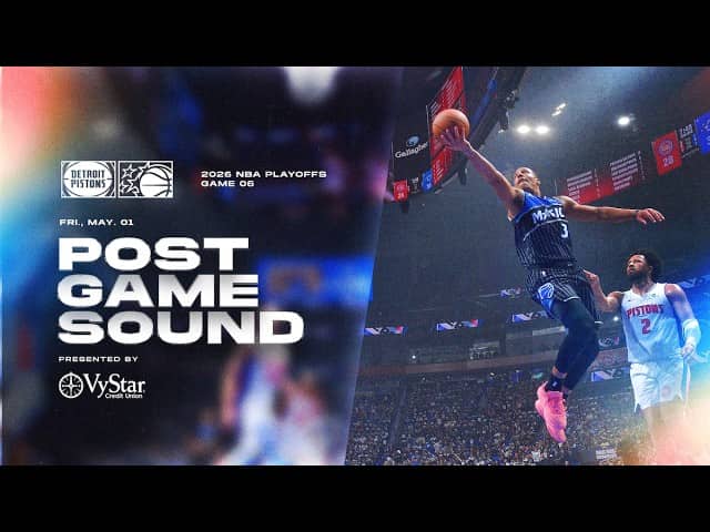 POSTGAME SOUND: DETROIT PISTONS VS. ORLANDO MAGIC|  COACH MOSE, DESMOND BANE & PAOLO BANCHERO