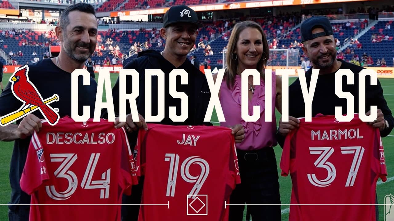 Oli Marmol, Jon Jay & Daniel Descalso Join the Prematch Hype at St. Louis CITY SC