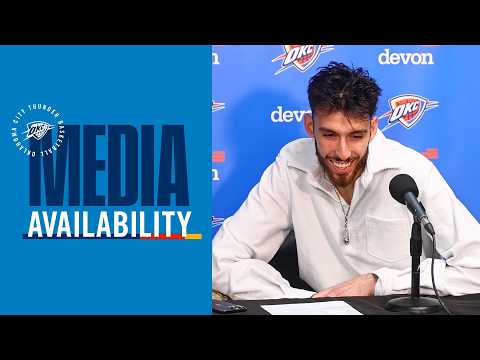 Chet Holmgren on Offensive Rhythm | Postgame Media | April 7, 2026