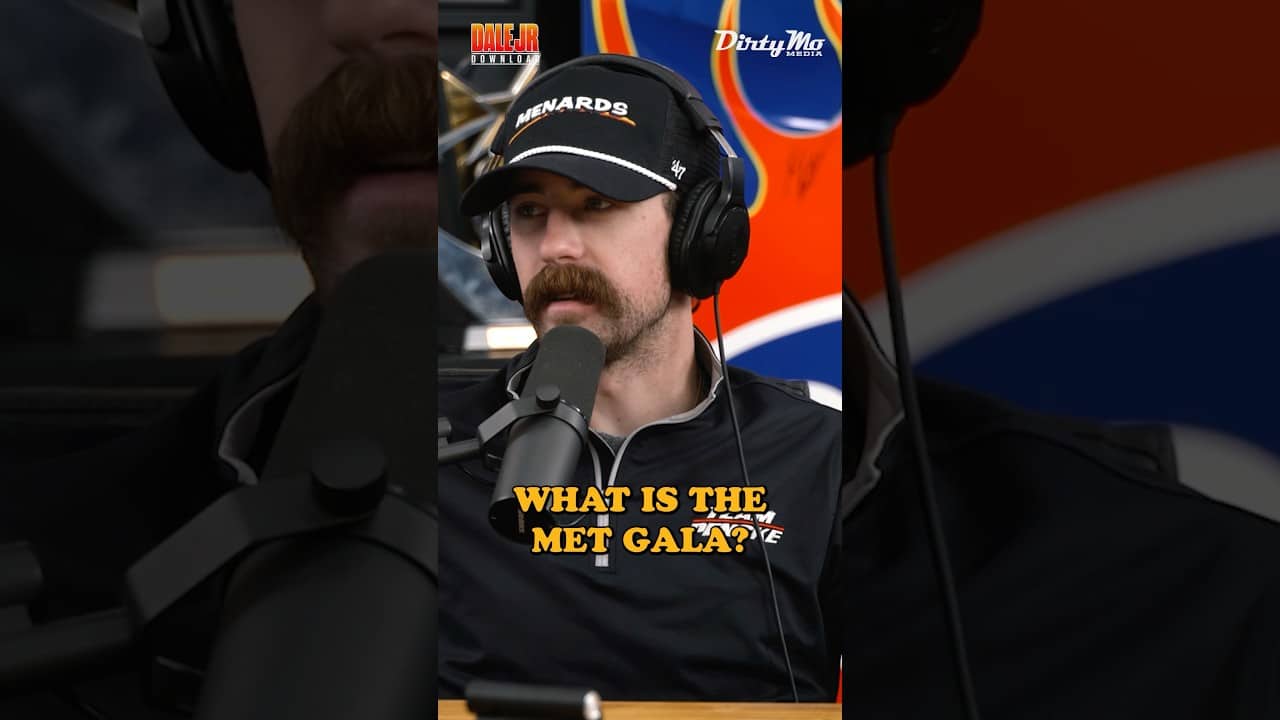 We got a NASCAR Driver at the… Met Gala? 😳