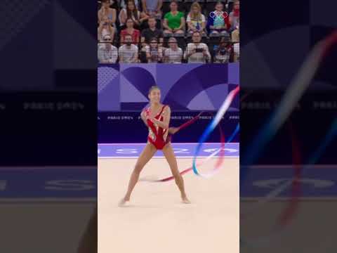 Sofia Raffaeli left it all on the floor at #Paris2024! 🤩