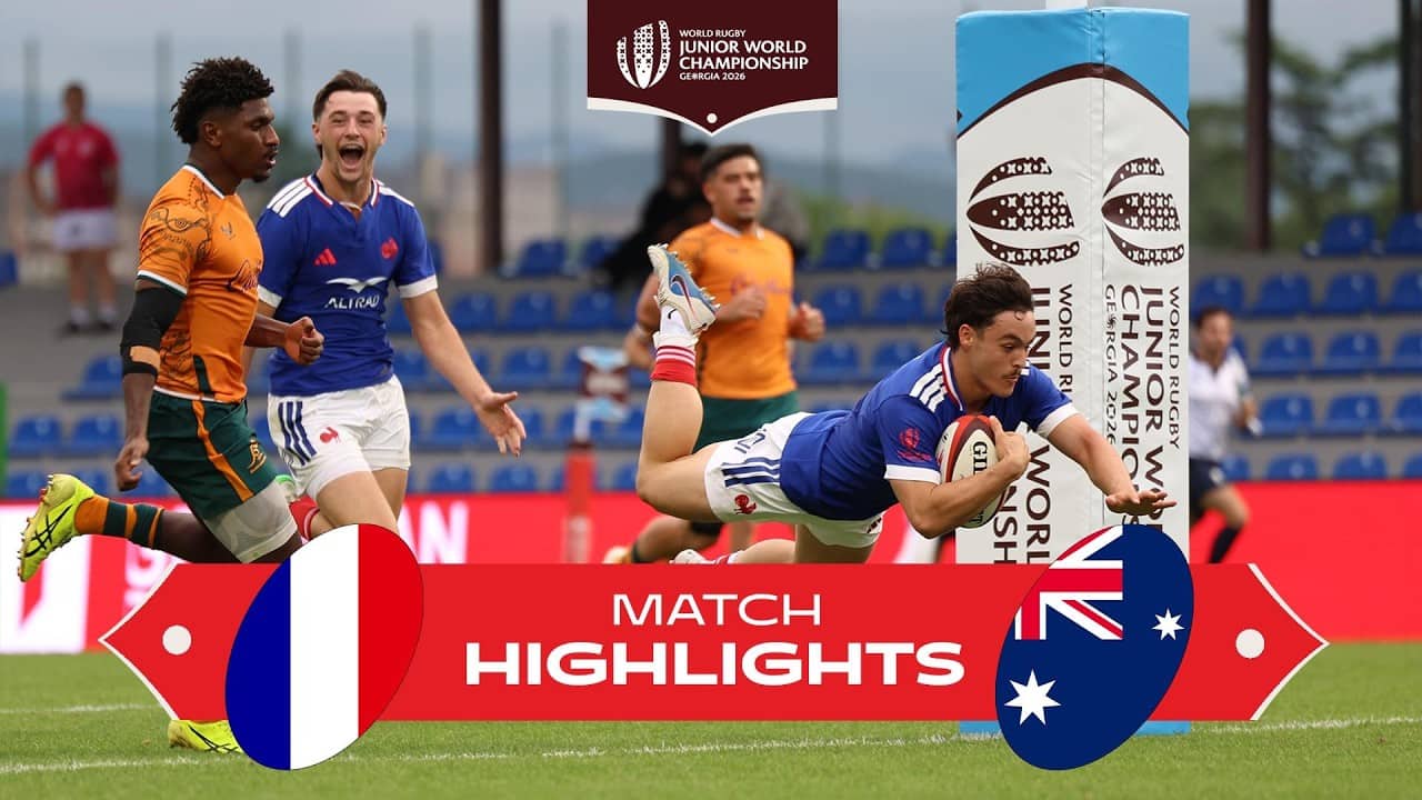 HUGE end to Pool D Decider! France v Australia | Junior World Championships 2026 | Match Highlights