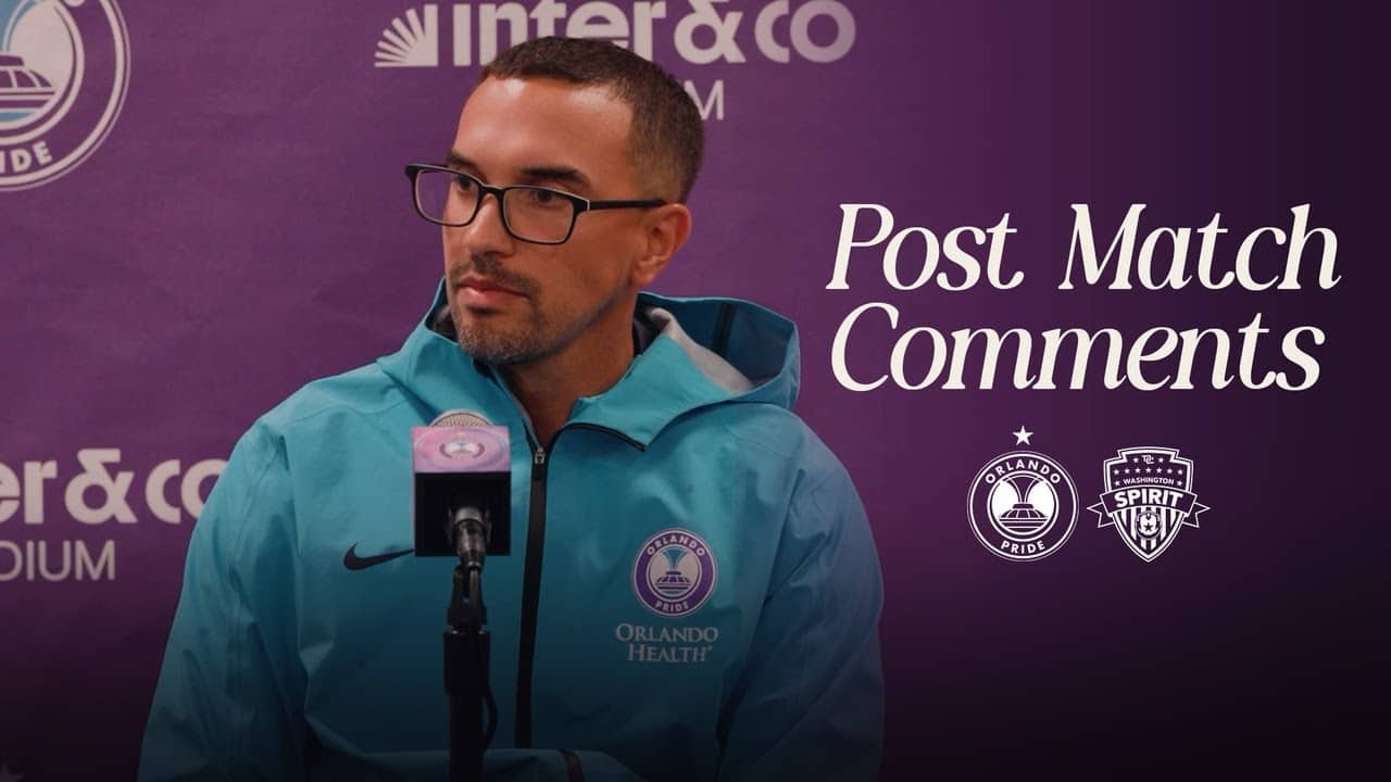 Seb Hines | 2026 Post-Game Comments | Orlando Pride vs Washington Spirit